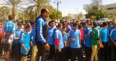 مهرجان لاختراق الضاحية تحت شعار "لا للعنف فى مصر" بالوادى الجديد
