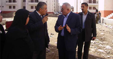 لجنة هندسية لمعاينة مساكن الإيواء بدمياط
