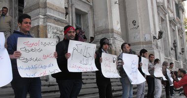 وقفة لحركات ثورية أمام "محاكم الإسكندرية" لتطهير القضاء