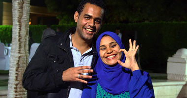 أحمد رجب وإبراهيم عيسى وسيد حجاب أبرز كتاب "دعوة فرح" رحاب وإسلام