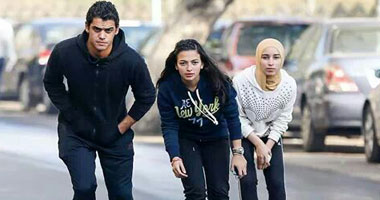 5 شباب يدشنون فريقاً لتعليم رياضة التزحلق فى مصر 