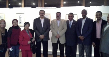 افتتاح الملتقى السنوى لفن الكاريكاتير بقصر التذوق بالإسكندرية