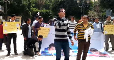 وقفة لشباب حزب المؤتمر ضد التحرش بالإسماعيلية