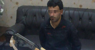 حبس مسجل خطر 4 أيام لحيازته بندقية آلية وطلقات فى حملة بالقليوبية