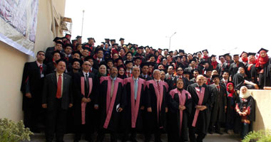 حفل تخرج الدفعة 45 بكلية الطب بجامعة المنصورة