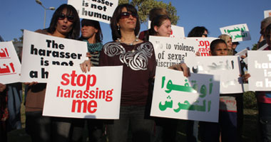 "لا للتحرش الجنسى" وقفة من أجل فتيات مصر