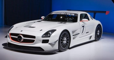 مرسيدس بينز GT3 فى معرض نيويورك للسيارات