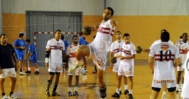 سباعى يد الزمالك يعود منتصف يونيه