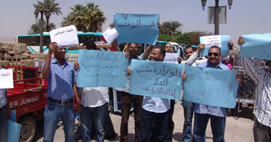 وقفة احتجاجية بالأقصر للمطالبة بتطهير وزارة الآثار