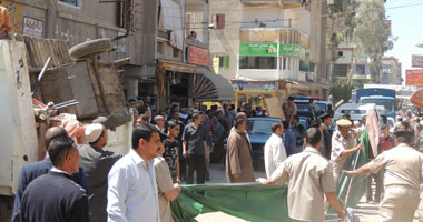إزالة 295 حالة إزالة فى حملة مكبرة بالبحيرة