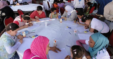 بالصور.. "شباب الوحدة الوطنية" تقيم كرنفال يوم اليتيم