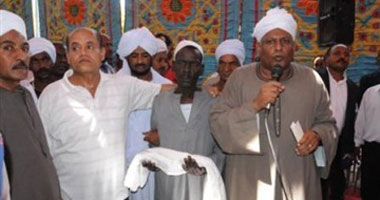 إنهاء خصومة ثأرية بين عائلتين بالمنيا