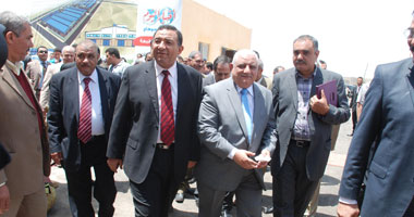 محافظ سوهاج يفتتح المرحلة الأولى من مجمع مطابع دار أخبار اليوم بالكوثر