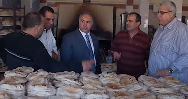 بالصور..نائب محافظ شمال سيناء يتابع منظومة عمل المخابز الجديد