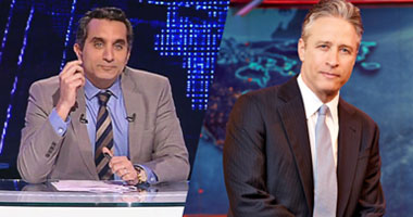 جون ستيوارت يستضيف باسم يوسف حصرياً على شبكة "OSN".. الخميس
