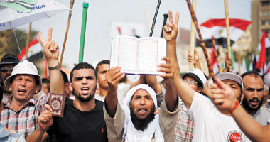"الحرية والعدالة" يدعو أعضاء "الإخوان" للتظاهر