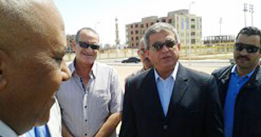 خالد عبد العزيز يصل جنوب سيناء للمشاركة فى اجتماع مجلس نظرائه العرب
