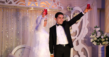 حفل زفاف الزميل السيد زيادة بحضور الأهل والأصدقاء