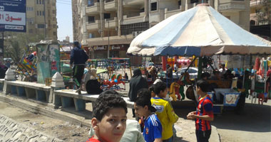 بالصور.. زحام جماهيرى على الحدائق والمتنزهات بالغربية