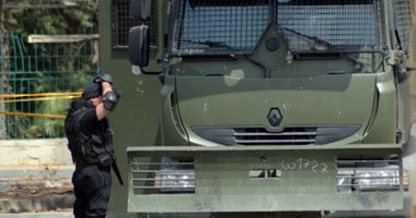 إصابة شرطيين فى انقلاب مدرعة بوسط سيناء