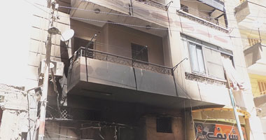 إصابة شخص فى حريق داخل منزله بالقليوبية