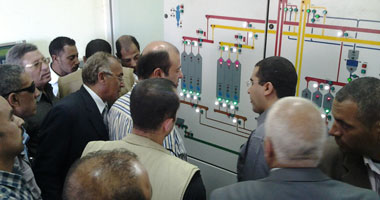 وزير التموين يتفقد مجمع صوامع أسيوط