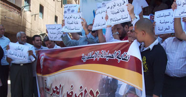 إضراب صيادلة الإسكندرية احتجاجا على فرض الحراسة 