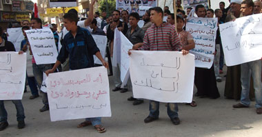 تظاهر المئات بالمنيا فى "جمعة الغضب الثانية"