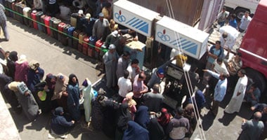 انحسار أزمة السولار والبوتاجاز فى المنيا
