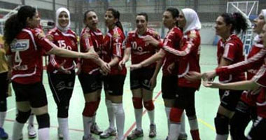 الأهلى يهزم الزمالك 3/0 فى دورى طائرة السيدات