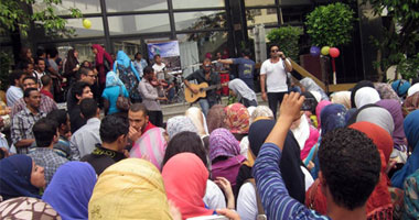 بالصور حفل ختام فريق " رسام وطن " لأنشطته هذا العام بجامعة القاهرة