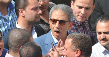 عمرو موسى: فرصة نجاحى 100% بإذن الله 