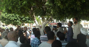 استمرار إضراب العاملين فى سنترالات أسوان