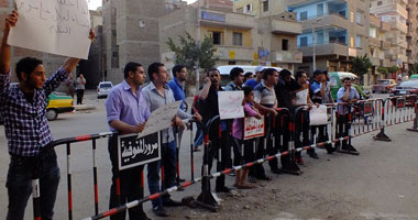 وقفة احتجاجية بالمنوفية للمطالبة بالإفراج عن المعتقلين