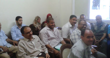أعضاء بالهيئة العليا للوسط بكفر الشيخ لمناقشة التطورات السياسية