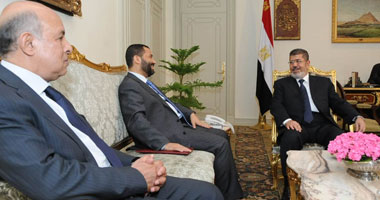 مرسى يؤكد ثبات الموقف المصرى من نصرة القضية الفلسطينية 