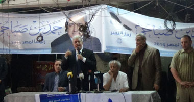 صباحى بالشرقية: الجيش فوق رؤوس المصريين يحمى ولايحكم