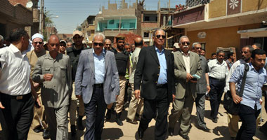 جولة 12 ساعة لمحافظ أسيوط بقرى "ديروط"