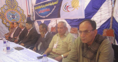 بالصور.. مؤتمر لدعم وتأييد السيسى فى القصاصين فى الإسماعيلية