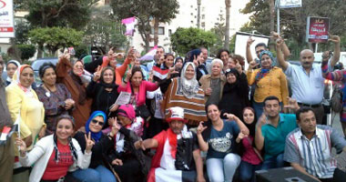 بالصور.. فعالية غنائية لـ"المصريين الأحرار" بالإسكندرية لدعم السيسى
