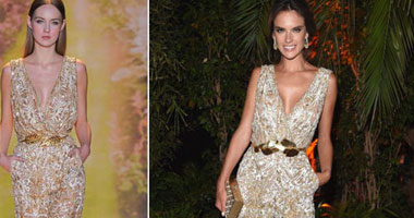  ألسندرا أمبروسيو تحضر حفل "Chopard cocktail" فى "كان"