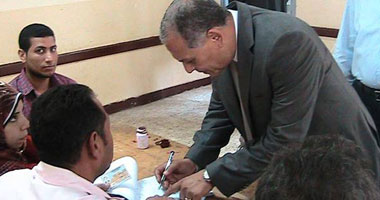محمد أنور السادات يدلى بصوته فى مسقط رأسه بـ"ميت أبو الكوم"