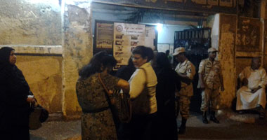 زيادة أعداد الناخبين أمام اللجان بكفر الشيخ