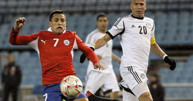 انطلاق مباراة المنتخب الوطنى وتشيلى الودية