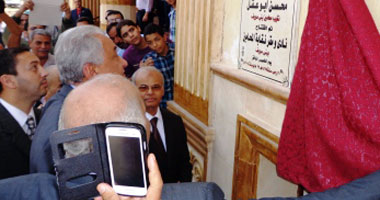 سامح عاشور يفتتح نقابة المحامين ببنى سويف