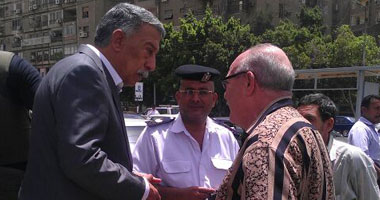 بالصور .. مدير أمن القاهرة يشرف على حملات لرفع الإشغالات