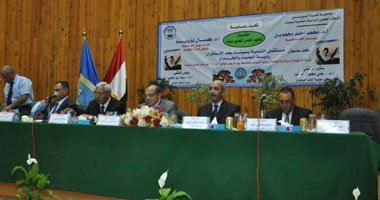 بالصور.. "تنمية سيناء" بالملتقى العلمى السنوى لجامعة قناة السويس