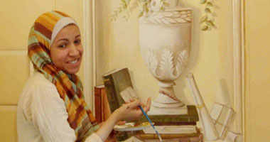 بالصور.. "الترومبلوى" فن راقٍ ولمسة إبداع جديدة.. الخداع البصرى يعطى بيتك مساحة أوسع أو يحوله إلى واحة خضراء.. ومصممة ديكور: التصميم يخفى عيوب أى مكان