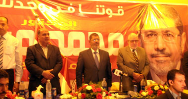 مرسى لأهالى كفر الشيخ: لن أمنح "مبارك" عفواً صحيًا فى حال فوزى