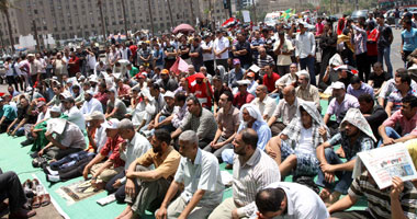 صلاة الجمعة فى التحرير فى يوم "عزل الفلول"